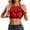 Red, variant on Essentials Womens Camisole Tank Tops Shelf Bra Adjustable Spaghetti Strap Layer Summer Basic Tank Shirt