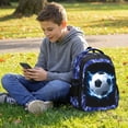 thumbnail image 7 of School Backpack for Boys - Gamer Boys Backpack for Kids Teens Elementary Middle School，18" Large Capacity Waterproof Bookbag with Usb Charging Port, Travel Daypack for age 6-18, 7 of 7