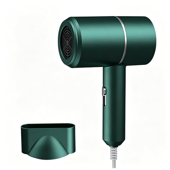 HIBIBUD Small Hair Dryer for Travel,Lightweight&Portable,700W,Negative Ionic Hair Dryer with Blue Light Care,Constant Temperature,Low Noise