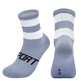 thumbnail image 1 of Cotton Reflective Cycling Socks High-Visibility Breathable Athletic Socks Bike Riding Running Socks for Men and Women blue-purple, 1 of 2