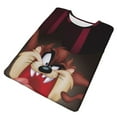 thumbnail image 2 of Unisex Looney Tunes Taz-Mania 3d Graphic Print Shirts For Mens Womens Casual Short Sleeve Tee Shirts Top, 2 of 6