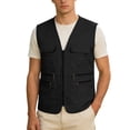 thumbnail image 3 of Versatile Everyday Unisex Pocket Work Vest for Daily Casual Wear with Solid Design and Practical Front Pockets, 3 of 4