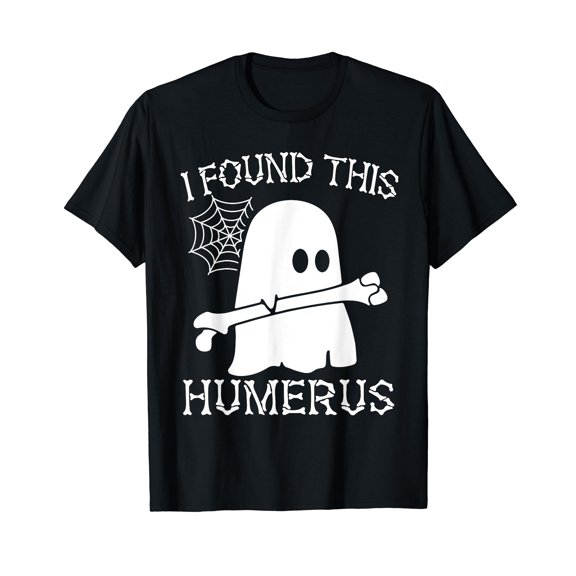 I Found This Humerus Pun Joke Humorous Halloween Costume T-Shirt