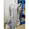 thumbnail image 4 of Women's Warm Cable Knit Top and Long Skirt Winter Ensemble Set, 4 of 9