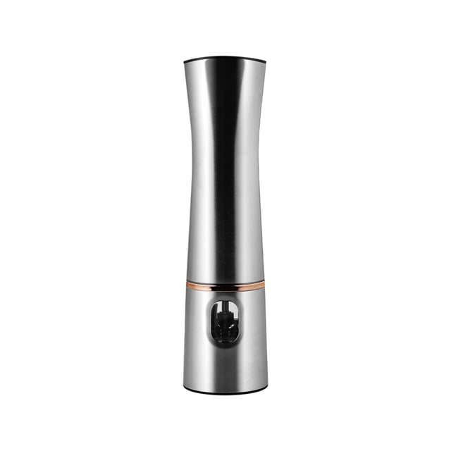 Molina de Pimienta Molina de Pimienta Electrónica de Espesor Ajustable Alimentada Por Baterías Secas, Batería Seca Cómoda Y Rápida Molina Electrónica de Condimentos de Pimienta