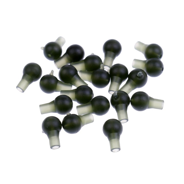 Del Almacenador Intermediario Del Choque De 20pcs - 12 mm / 0.47 pulgadas shamjiam Perlas de Buffer de la pesca