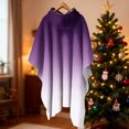 thumbnail image 5 of YanHoo Women's Hooded Cloak Gradient Color Cape Holiday Outwear Halloween Costumes Womens Witch Costume, 5 of 8