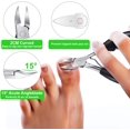 thumbnail image 4 of Toenail Clipper, Super Sharp Toenail Clipper For Thick Ingrown Hard Toenails, Stainless Steel Toenail Scissors, For Thick Toenail Fungus Comes, 4 of 5