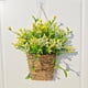 thumbnail image 2 of Coronas de Primavera para la Cesta Colgante de la Flor de la Baya de la Puerta Delantera, Corona de 35 cm para la Decoración Del Hogar Interior Al Aire Libre Señal de Boda Decoraciones de Primavera Pa, 2 of 6