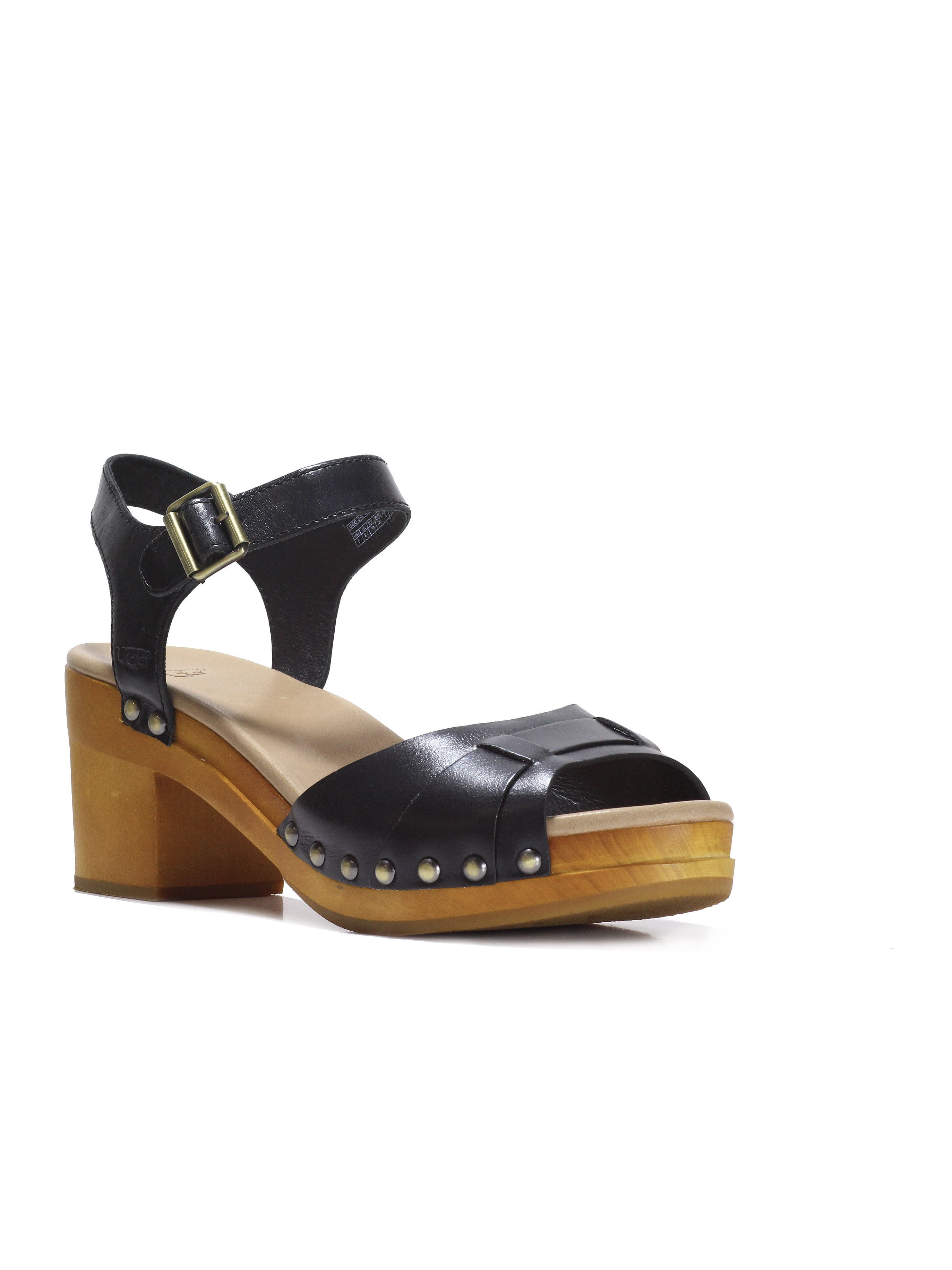 UGG Australia Womens Janie Black Sandal 