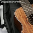 thumbnail image 3 of Heavy Duty Ukulele Case Backpack, Large Capacity Thickened Padding Ukulele Bag with Adjustable Straps, Large Pocket, Foam Interior, for Ukelele or Other String Instruments, 3 of 7