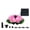 Pink, variant on Solar Floating Fountain Lotus Pad, Solar Powered Water Lily Fountain for Pond Pool Garden and Outdoor Water Feature, Easy Setup No Wiring,White