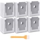 thumbnail image 1 of Paquete de 6 piezas de repuesto de bolsas de suciedad compatibles con iRobot Roomba i3+(3550),i6+(6550), i7(7150), i7+/Plus(7550), i8+(8550),s9(9150), s9+(9550) Bolsas de aspiradora con base limpia, 1 of 5
