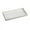 As shown, variant on Plastic Serving Tray, Rectangular Food Tray, White Antislip Water Cup Tray with Raised Edges and Handles for Kitchen, Living Room, Indoor Outdoor Use, Multifunctional Durable Tray