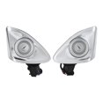 thumbnail image 3 of Tweeter de Porte, 2 Pcs Tweeter Rotatif en Acier à LED pour Modification de Voiture, 3 of 8
