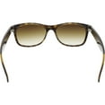 thumbnail image 2 of Ray-Ban Women's New Wayfarer RB2132-710/51-55 Brown Wayfarer Sunglasses, 2 of 3
