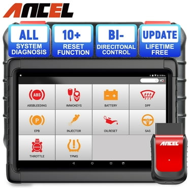Ancel X6 Automotive Bi-directional Full System OBD2 Scanner Code Reader Diagnostic Tablet Scan Tool
