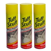 Tuff Stuff All-Purpose Foam Cleaner for Deep Cleaning Vinyl, Fabric, Upholstery, Carpet and Chrome, 22 Ounce Spray, 3-Pack
