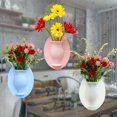 thumbnail image 1 of Silicone Sticky Removable Wall Hanging Vase Flower Container Bottle Home Decor, 1 of 10