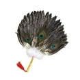 thumbnail image 4 of STARTIST Ancient Chinese Zhuge Liang Feather Fan Adult Feather Handheld Fan for Party E, 4 of 9