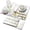 NO037, variant on Large Stone Dish Drying Mat for Kitchen Counter, 2 PCS Quick Dry Stone Dishes Mats, Foldable Water Absorbing Diatomaceous Earth Drying Pad for Countertop Bottles Utensils Cups(Floral 24"×16"&8"x4")