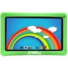 LINSAY 10.1" Kids Tablet 2 GB RAM 16 GB Android 9.0 Funny Tablet with Green Defender Case