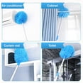 thumbnail image 5 of Ceiling Fan Cleaner Duster – Double Sided Microfiber Duster with Extension Pole for High Ceilings, Fan Blades, Furniture, Blinds, 5 of 7