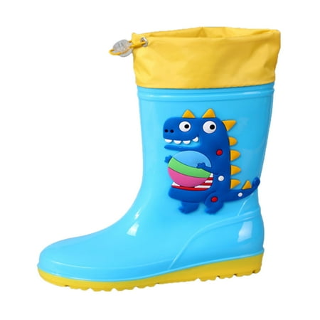 

Classic Children Rainboots Rubber Children Water Shoes Waterproof Rain Boots Kids Baby Cartoon Shoes