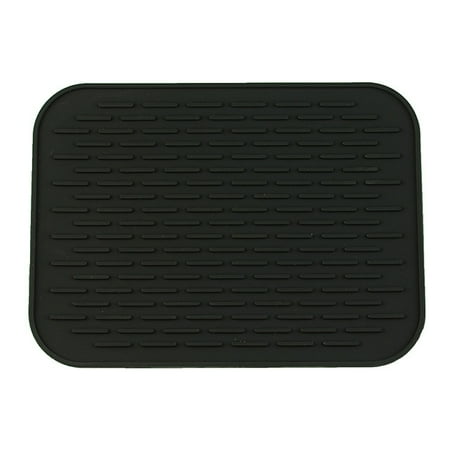 

JANGSLNG Table Mat Bright Color Heat Insulation Silicone Square Non-slip Pot Holder Pad Kitchen Supplies
