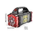 thumbnail image 4 of BotaniNest High Power Solar Rechargeable Function Portable Hand With USB Charging Light Modes For Outdoor Camping Emergency And Night Exploration, 4 of 6