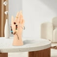 thumbnail image 3 of Segolike Female Mannequin Hand Left Holder Jewelry Hand Display Holder Bracelet Gloves Display Stand for Shops Tabletop Countertop Showcase Skin Color, 3 of 8