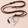 thumbnail image 4 of YIEMEEN Vintage Heart Pendant Necklace Female Temperament Collarbone Chain Choker, 4 of 16