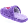 thumbnail image 3 of Static Footwear Girls Fluffy Slip On Warm House Slippers, 3 of 7