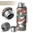 thumbnail image 2 of Camouflage 20oz Stainless Steel Thermal Bottle with Tea Filter and Cup Lid, Vacuum Insulated Coffee Mug with 316L Inner Liner, Leakproof Travel Thermos for Office, Commute & Outdoor, 2 of 6