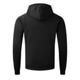 thumbnail image 4 of LIIPEE Men Hoodies Solid Color Long Sleeve Drawstring Pullover Hooded Sweatshirt With Pocket Male Versatile Sport Sweatshirts,Black,L, 4 of 5