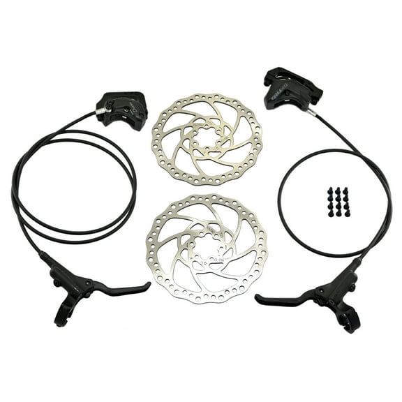 TEKTRO HD-M750 Hydraulic Disc Brake Set 4-Piston Caliper w/ 180mm Rotor #MH2008