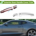 thumbnail image 3 of Cubierta de manija de puerta exterior Unique Bargains, recubrimiento de manija de puerta izquierda y derecha para Chevrolet Camaro 2016-2023 con agujero inteligente, 2 piezas, 3 of 7