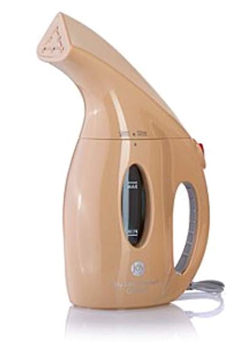 Joy Mangano 900Watt Supreme Go Mini Travel Steamer Tan