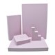 thumbnail image 1 of Juego de 5 piezas de accesorios de fotografía con formas geométricas de espuma dura, cubo geométrico de espuma rosa claro, 1 of 9