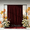 Dark Red, variant on SNITIE Velvet Backdrop Curtains - 52"W x 96"L, 2 Panels, Rod Pocket. For Wedding/Birthday/Photo Booth/Wall Hanging, 14 Colors.