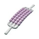 thumbnail image 2 of Masajeador de piernas portátil con rodillo de 4 filas y varilla flexible para relajación muscular. Púrpura, 2 of 9