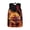 Burning Basketball Pattern, variant on Bold Casual Backpack featuring Neon Lightning T-Rex - Great for School Daily Use and Outdoor Adventures