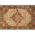 thumbnail image 1 of Ahgly Company Indoor Rectangle Medallion Brown Traditional Area Rugs, 3' x 5', 1 of 4