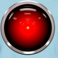thumbnail image 3 of CafePress - HAL 9000 Eye Women's Light T Shirt - Women's Classic T-Shirt, 3 of 4