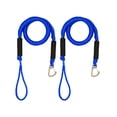 thumbnail image 2 of Almencla 2 X Bungee Dock Line 1.2m Accessory Nylon with Loop Clip Mooring Rope Heavy Duty blue, 2 of 8