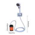 thumbnail image 5 of TIMIFIS Douche Mobile Extérieure Maison Dortoir Rural Location Auto-Aspirante Douche Portable Rechargeable, 5 of 5
