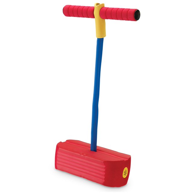 Kidoozie Jersey de Pogo de Espuma para Juegos en Interiores y Al Aire Libre: Fomenta un Estilo de Vida Activo y Hace Sonidos Chirriantes, Capacidad de 250 Libras - Mayores de 4 Años