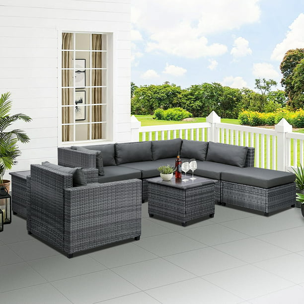 Wicker Patio Furniture Set, Best Patio Conversation Sets 2021