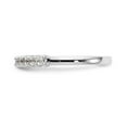 thumbnail image 3 of 14K White Gold Ring Band Wedding Diamond Round 10-Stone, 3 of 7
