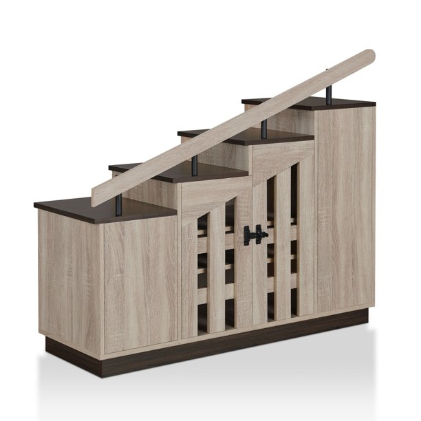 Furniture Of America Garner Rustic Shoe Storage Cabinet Walmart Com Walmart Com